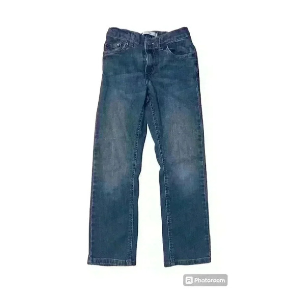 Levi's Jeans Slim Size 7 Reg Blue Non-adjustable Waist A0008 - Picture 3 of 6